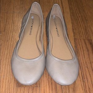 NWT Nude Lucky Brand Flats
